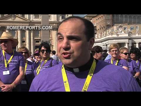 Pilgrims from Louisiana come to Rome to see  Pope Francis, and to be less cradle Catholics