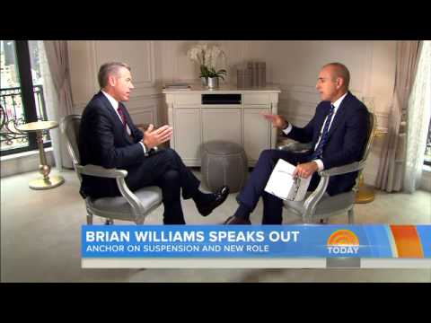 Brian Williams Speaks to Matt Lauer About Leaving NBC Nightly News