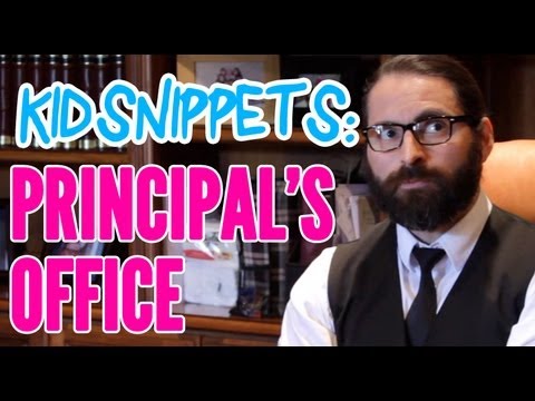 Kid Snippets: "Principal's Office" (Imagined by Kids)