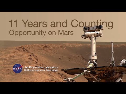 11 Years and Counting - Opportunity on Mars