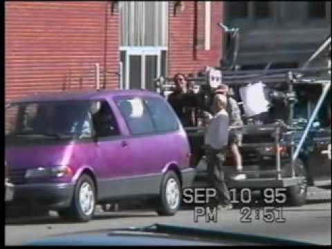 CAR POOL MOVIE BEING FILMED ON 6 TH ST SEP 10 1995 BY BCNEWSVIDEO BRITISH COLUMBIA CANADA BC