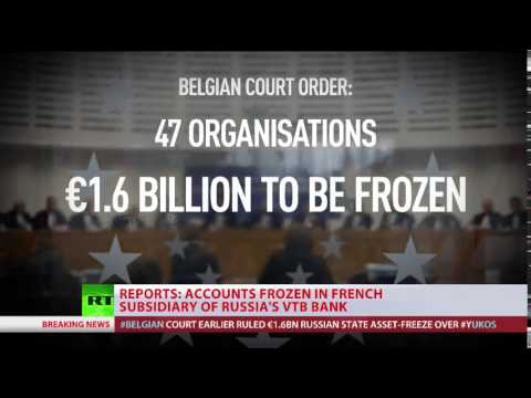 Russian assets frozen in France & Belgium, Moscow to appeal move • Breaking News