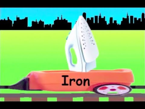 Learn Home Appliance Train - learning home appliances for kids