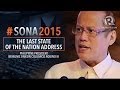 SONA 2015: Aquino's 6th State of the Nation Address