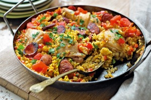 Paella is a crowd-pleaser.