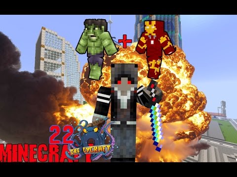 Minecraft Mod Crazy Craft 2.2 Part 6 ชุดไอรอนแมนผสมหน้ากากเดอะฮัค โกงสุดๆหยุดไม่อยู่