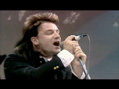 U2 - Sunday Bloody Sunday / Bad  (Live Aid 1985) HD DVD Quality