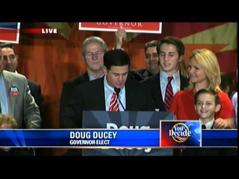 Governor-elect Doug Ducey's acceptance speech