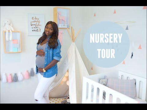 BABY P'S NURSERY TOUR + NAME REVEAL!!