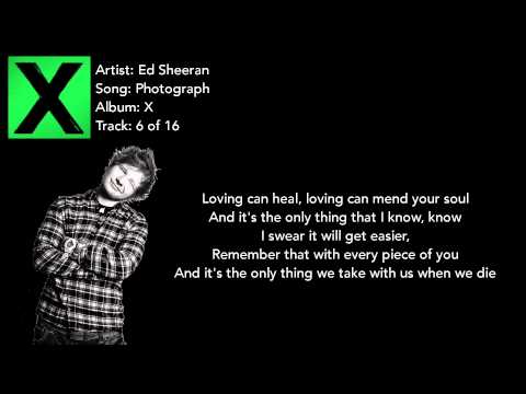 Photograph - Ed Sheeran (Lyrics)