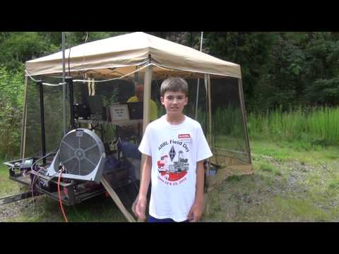 ARRL Field Day 2013 (with K4EG the Alamance Amateur Radio Club)