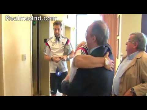 REAL MADRID BEHIND THE SCENES: Florentino Pérez arrives in Michigan