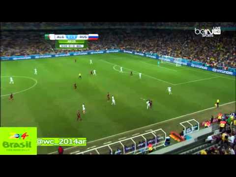 Algeria 1-1 Russia match complet "hafid derradji"