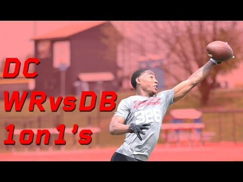 Washington DC WR vs DB 1 on 1's | Nike Football's The Opening Regionals