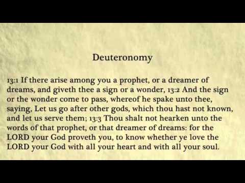 Deuteronomy - King James Bible, Old Testament (Audio Book)