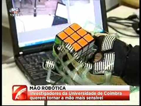 news (SIC Noticias - Portugal) - European Project (robotic hand) at ISR-UC