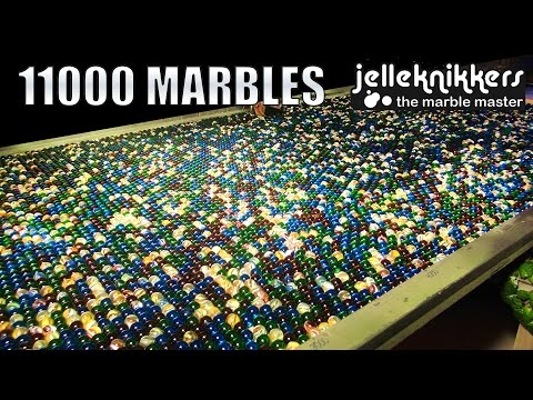 Big Marble Run Machine: 11.000 Marbles!!!