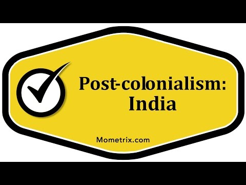 Post-colonialism - India