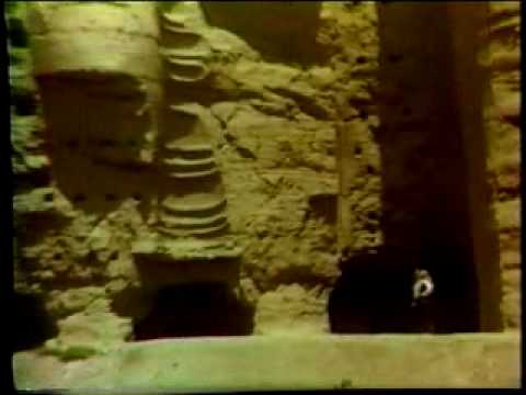 Historic footage of Bamiyan statues