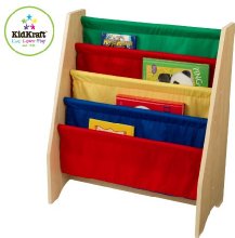 KidKraft 14226 Primary Sling Bookshelf