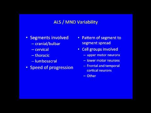 Overview of Amyotrophic Lateral Sclerosis