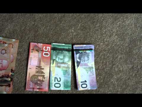 A look and review on the new 50 and 100 Canadian dollar bills