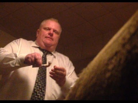 MAYOR ROB FORD SMOKING CRACK VIDEO 2014 (NEW & REAL)