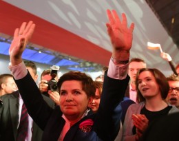 Beata Szydlo of the Polish Law and Justice Party