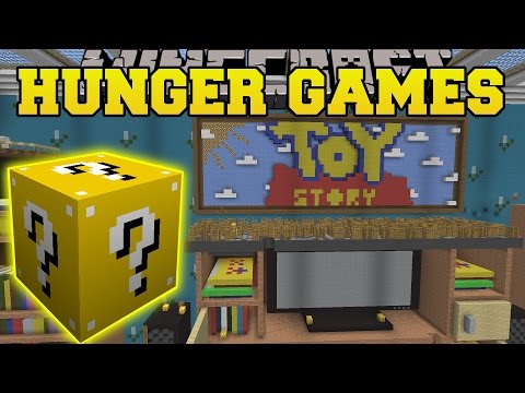 Minecraft: TOY STORY 2 HUNGER GAMES - Lucky Block Mod - Modded Mini-Game