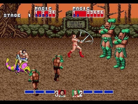 Golden Axe (1989) PC Games Playthrough