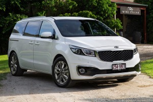 Kia Carnival Platinum reigns supreme when hauling around a large family.