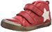 Bisgaard Shoe With Velcro, Bottes Classiques Mixte enfant - Rouge (10 Red), 37 EU