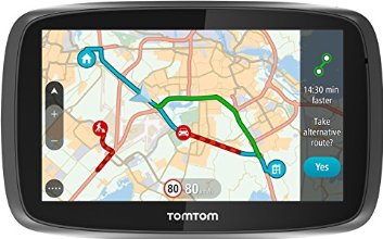 TomTom GO 510 (5 Pouces) Cartographie Monde, Trafic et Zones de Danger à Vie (1FA5.002.52)