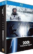 Interstellar + Gravity + 2001, l'odyssée de l'espace [Blu-ray]