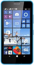 Microsoft Lumia 640 Smartphone débloqué 4G (Ecran : 5 pouces - 8 Go - Double SIM - Windows Phone 8.1) Bleu