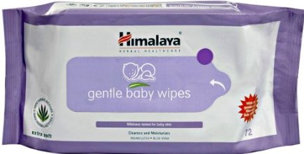 Himalaya Herbals Gentle Baby Wipes (72 Sheets)