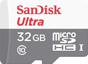 SanDisk Ultra MicroSDHC 32GB UHS-I Class 10 Memory Card (Upto 48 MB/s Speed)