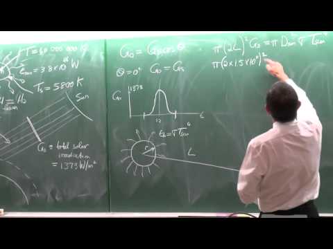 Lecture 42 (2014) Solar radiation 5 of 7