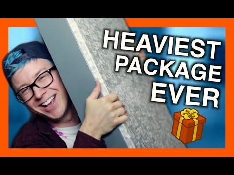 Heaviest Fanmail Package EVER (PO Box #6) | Tyler Oakley