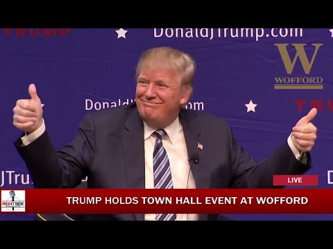 FULL Event: Donald Trump Town Hall at Wofford College (11-20-15)