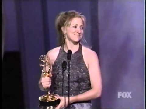 Edie Falco wins 1999 Emmy Award for Lead Actress in a Drama Series