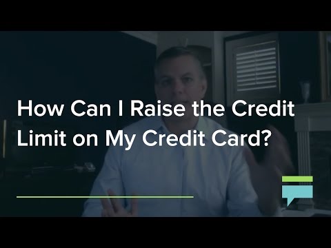 How can I raise the credit limit on my credit card? - Credit Card Insider