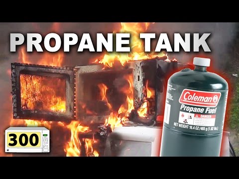 Microwaving A Propane Tank! -- (SERIES Finale)