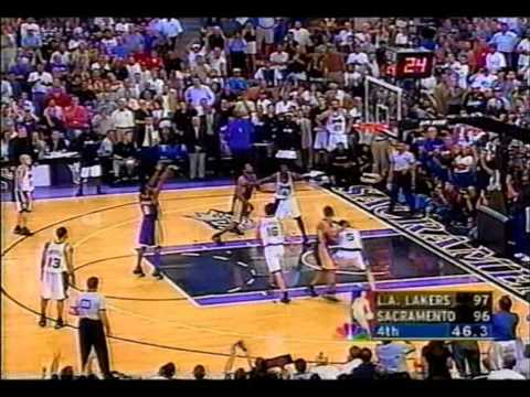 2002 Playoffs LA Lakers@Sacramento Game 7 HIGHLIGHTS