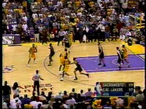 2002 WCF Kings vs. Lakers: Robert Horry Game Winner (Chick Hearn)