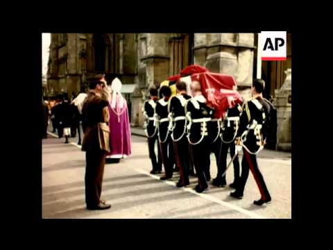 DUKE OF NORFOLK'S FUNERAL - COLOUR