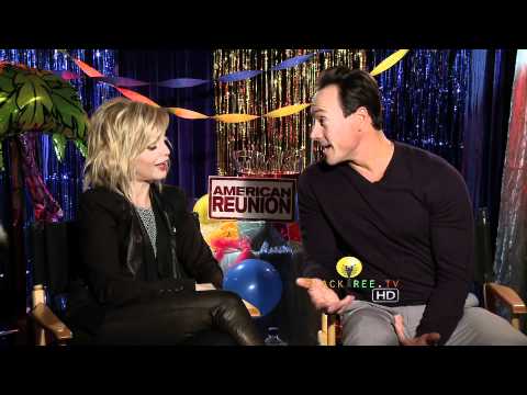 American Reunion Interview with Chris Klein and Mena Suvari