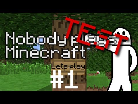 NoBody Plays Minecraft - NoBody Test