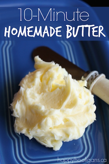 How to Make 10-Minute Homemade Butter  copy