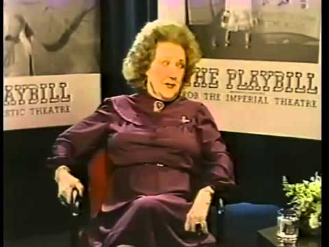 Ethel Merman Interviewed by Gene Shalit 1983